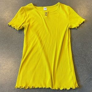 Girls old navy ribbed tee